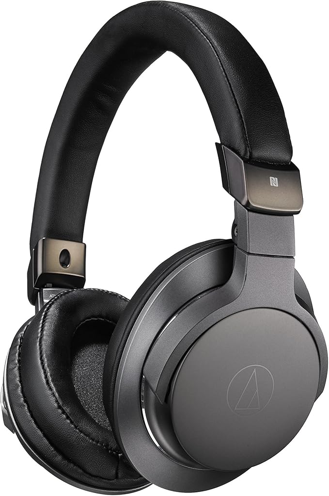 audiotechnica铁三角athsr6btbk蓝牙无线头戴式高分辨率耳机带麦克风